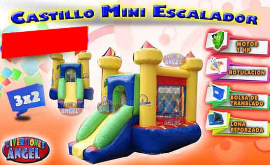Inflable Castillo Escalador 3x2